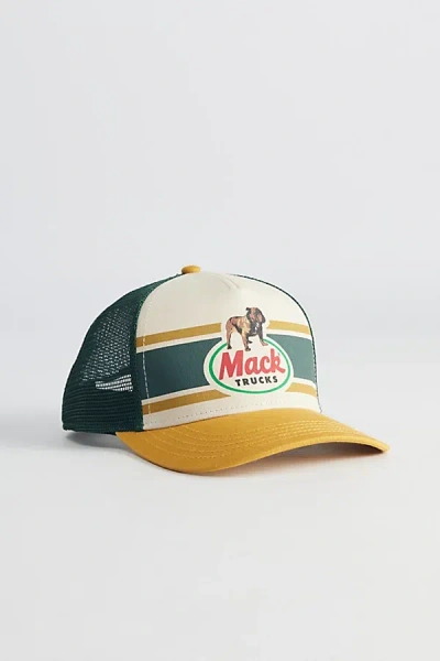 Urban Outfitters Mack Trucks Trucker Hat In Gold, Men's At  In Multi