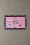 Urban Outfitters Maddie Coquette Washable Printed Rug In Pink At  In Pink