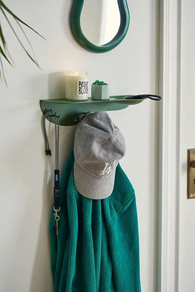 Urban Outfitters Maeve Catch-all Wall Shelf In Green At