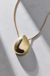 Urban Outfitters Maisie Gold Metal Pendant Necklace In Gold, Women's At  In Gold