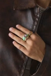 Urban Outfitters Mandy Mix & Match Rhinestone Ring Set In Gold, Women's At  In Gold