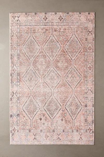 Urban Outfitters Marco Trellis Rug In Blush