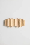 Urban Outfitters Mari Wood Modern Wall Multi-hook In Natural At  In Neutral