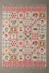Urban Outfitters Mariana Tile Flatweave Printed Rug In Orange At  In Multi