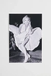 Urban Outfitters Marilyn Monroe Dress Blowing Up Poster At  In White