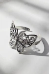 Urban Outfitters Marisol Butterfly Metal Cuff Bracelet In Silver, Women's At  In Metallic