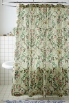 Urban Outfitters Mariya Shower Curtain In Green At  In Green