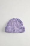 Urban Outfitters Marled Short Roll Beanie In Lavender, Men's At