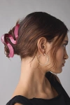 Urban Outfitters Marlowe Wave Resin Claw Clip In Maroon, Women's At  In Burgundy