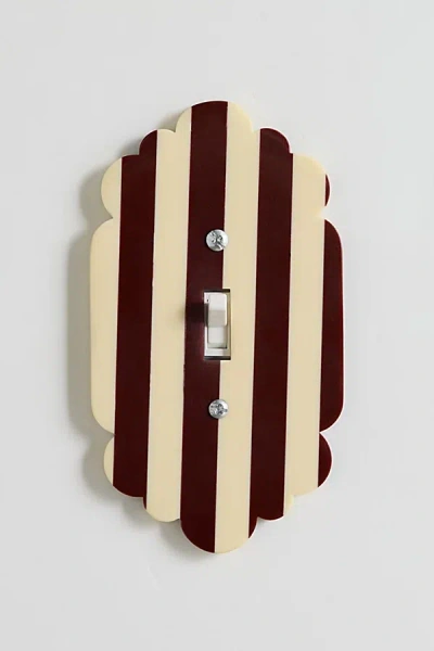 Urban Outfitters Marnie Scalloped Resin Switch Plate In Brown Pattern At  In Multi