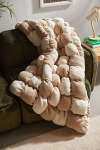 Urban Outfitters Marshmallow Cloud Fleece Throw Blanket In Ivory At  In Neutral