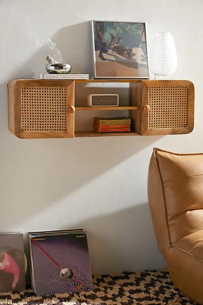 Urban Outfitters Marte Wall Shelf In Natural At  In Brown