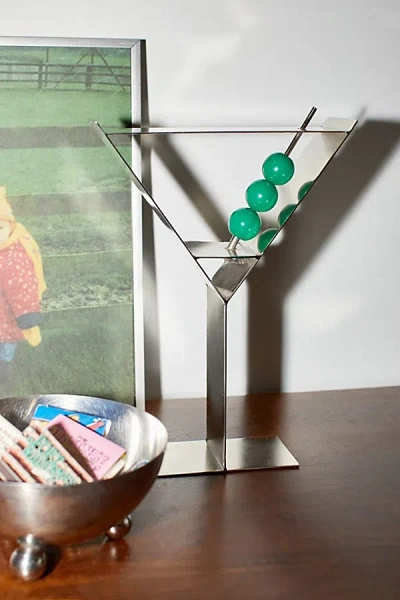 Urban Outfitters Martini Wall Shelf In Silver At