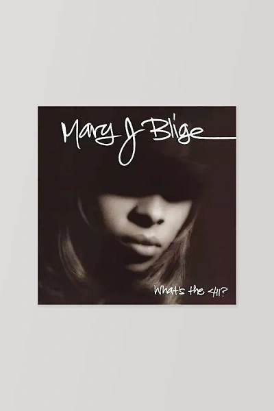 Urban Outfitters Mary J Blige - What's The 411? Lp In Black At