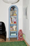 Urban Outfitters Mason Curio Cabinet In Sky At  In Black