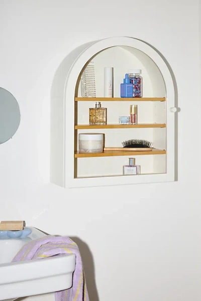 Urban Outfitters Mason Wall Shelf In White At  In Neutral