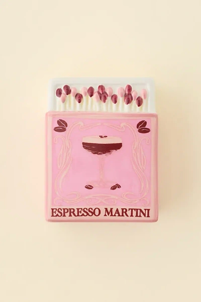 Urban Outfitters Matchbox Stash Box In Espresso Martini At  In Pink