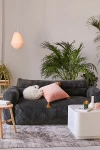 Urban Outfitters Matilda Corduroy Bean Bag Sofa In Black At