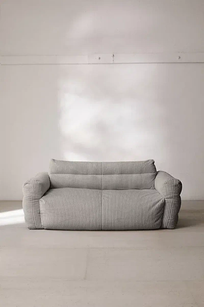 Urban Outfitters Matilda Corduroy Bean Bag Sofa In Grey At