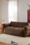 Urban Outfitters Matilda Velvet Bean Bag Sofa In Brown At