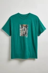 URBAN OUTFITTERS MATT WEBER BASKETBALL PHOTO TEE IN GREEN, MEN'S AT URBAN OUTFITTERS