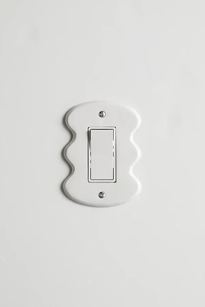 Urban Outfitters Maura Light Switch Cover In White At