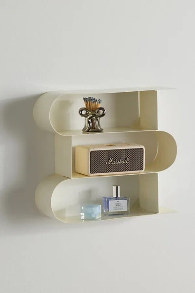 Urban Outfitters Maura Metal Tabletop Shelf In Ivory At  In Neutral
