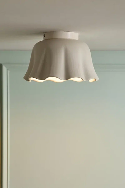 Urban Outfitters Maya Flush Mount Light In Sand At  In Neutral
