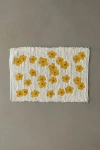 Urban Outfitters Meadowland Shaggy Rug In White At  In Yellow