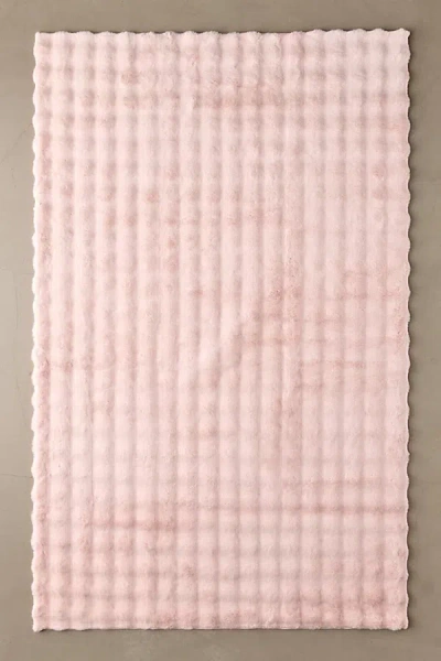 Urban Outfitters Megan Cloud Washable Rug In Pink At