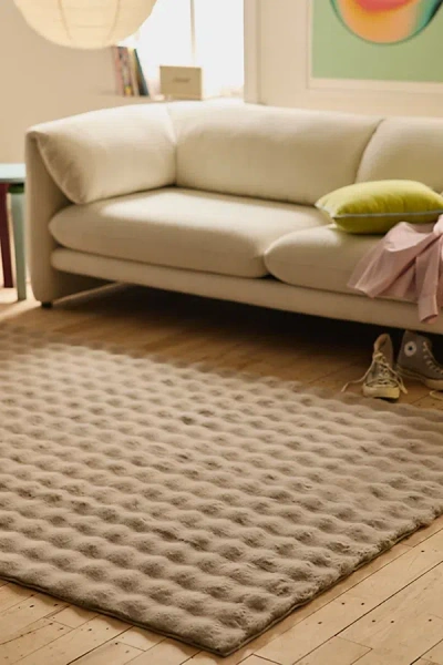 Urban Outfitters Megan Cloud Washable Rug In Taupe At  In Neutral