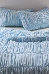 Urban Outfitters Melody Cinched Core Duvet Cover In Skyride At  In Blue
