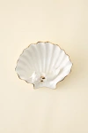 Urban Outfitters Mermaid Kitty Shell Ceramic Catch-all Dish In White At