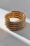 Urban Outfitters Metal Coil Wrap Bracelet In Gold, Women's At  In Gold