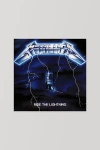 Urban Outfitters Metallica - Ride The Lightning Lp In Black At