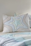 Urban Outfitters Mia Star Puff Sham Set In Blue At  In Multi