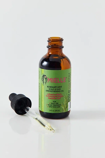 Urban Outfitters Mielle Rosemary Mint Scalp & Hair Strengthening Oil In Dark Green At