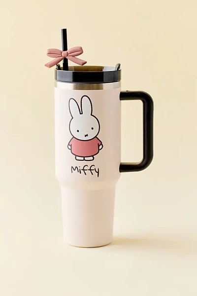 Urban Outfitters Miffy 40 oz Stainless Steel Tumbler In Miffy Cherry At