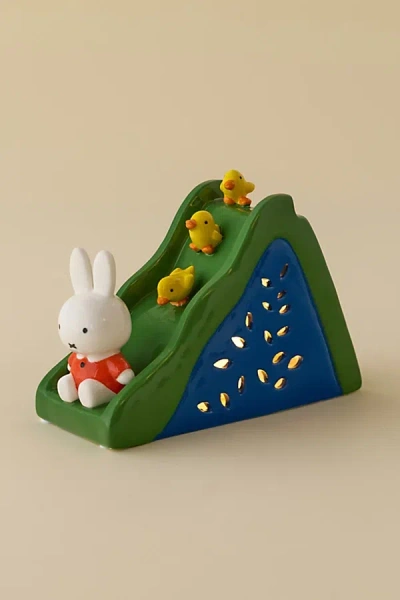 Urban Outfitters Miffy & Friends Slide Ceramic Led Tealight Candle Holder In Assorted At  In Multi