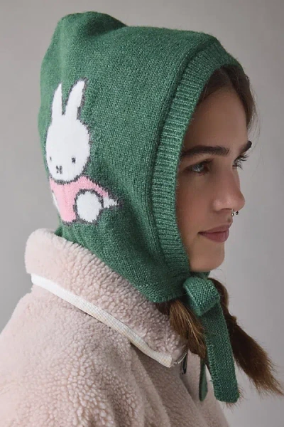 Urban Outfitters Miffy Motif Bonnet In Green, Women's At
