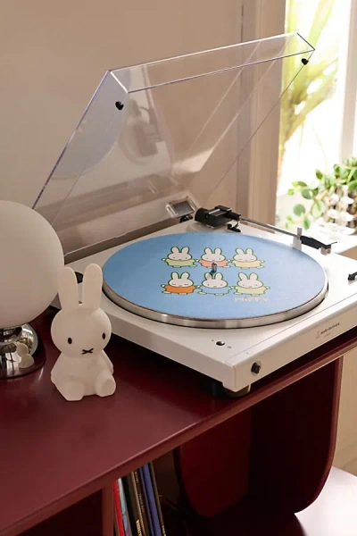 Urban Outfitters Miffy + Retrospekt Dancing Turntable Slipmat In Blue At  In Multi