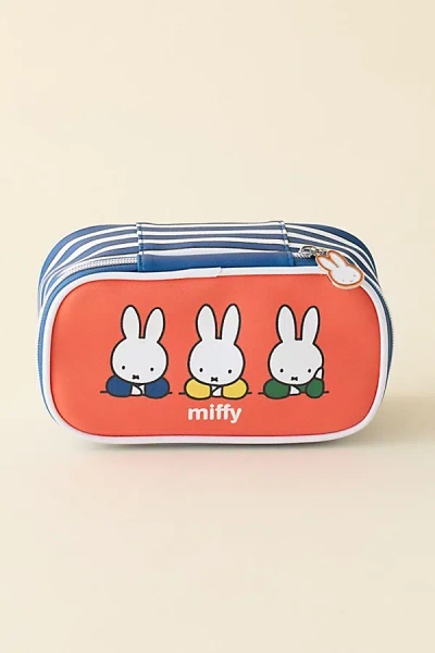 Urban Outfitters Miffy Vegan Leather Pencil Pouch In Assorted At  In Multi
