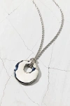 Urban Outfitters Milan Metal Pendant Necklace In Silver, Women's At  In Metallic