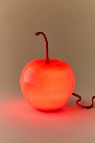 Urban Outfitters Mini Cherry Table Lamp In Red At