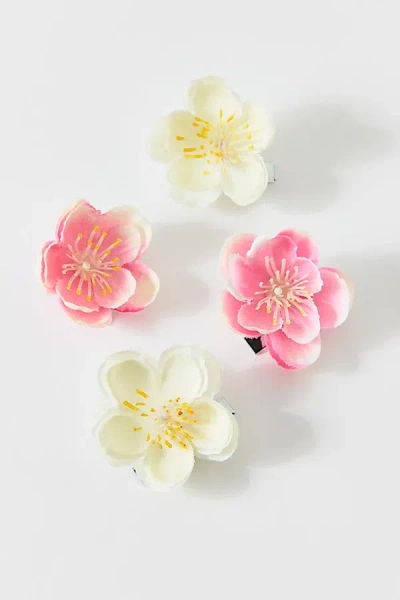 Urban Outfitters Mini Flower Hair Clip Set In Assorted, Women's At  In Multi
