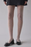 Urban Outfitters Mini Polka Dot Semi-sheer Tights In Ivory, Women's At  In White