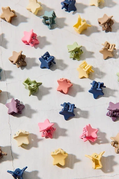 Urban Outfitters Mini Stars Claw Clips Mega Set In Stars, Women's At  In Multi