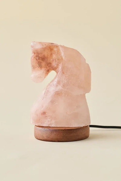 Urban Outfitters Mini Usb Horse Himalayan Salt Lamp In Peach At  In Pink