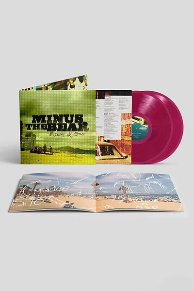 Urban Outfitters Minus The Bear - Menos El Oso (20th Anniversary) Lp In Pink At  In Multi