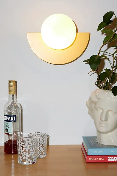 Urban Outfitters Mod Sconce In Yellow At